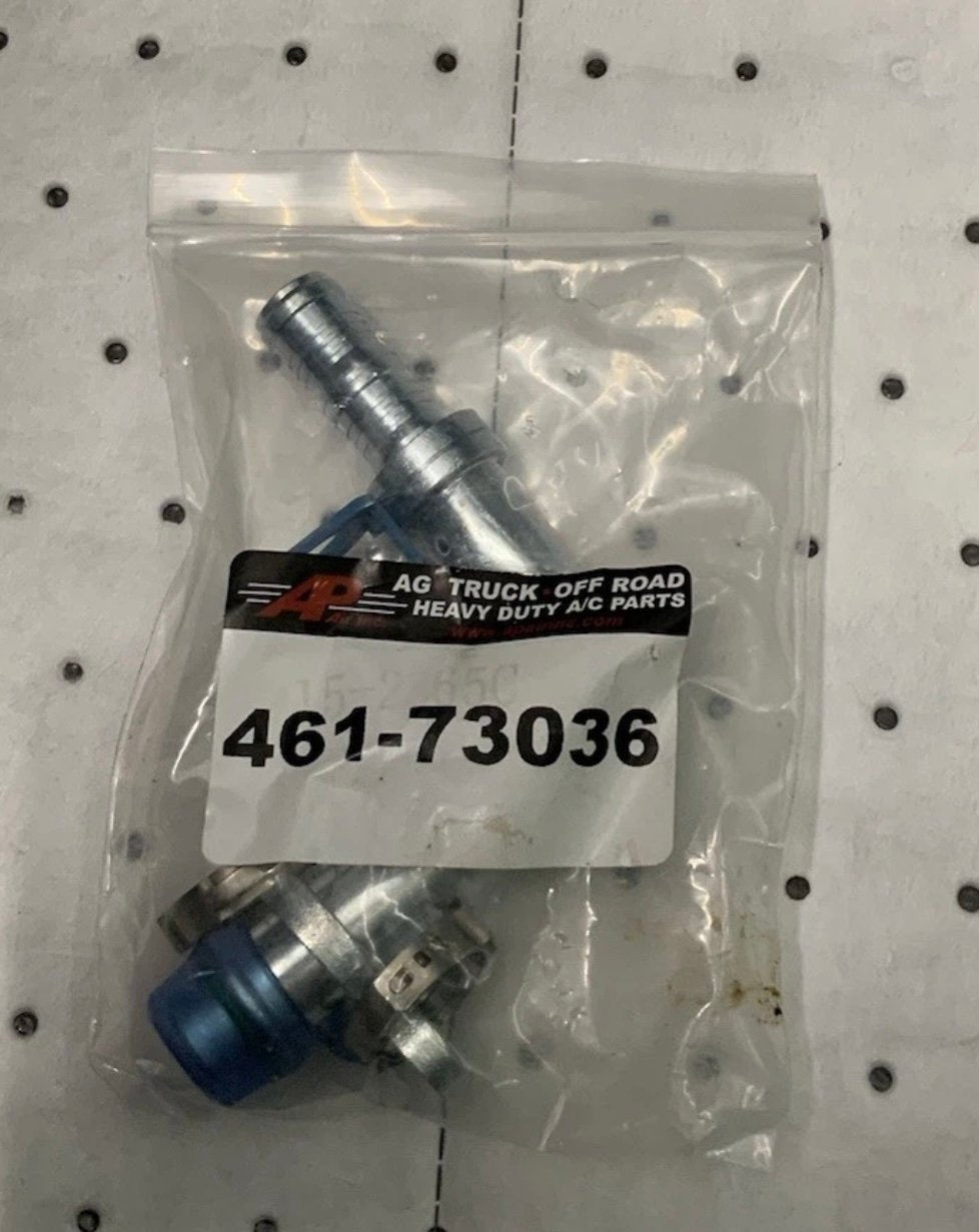 AP Air Quick Clip #12 90° Flange Accumulator Fitting, Peterbilt image 0