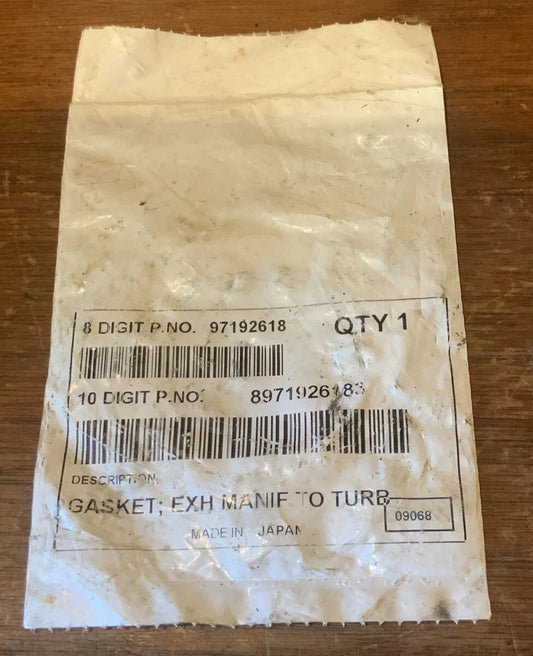 GM Exhaust Turbocharge Inlet Pipe Gasket image 0