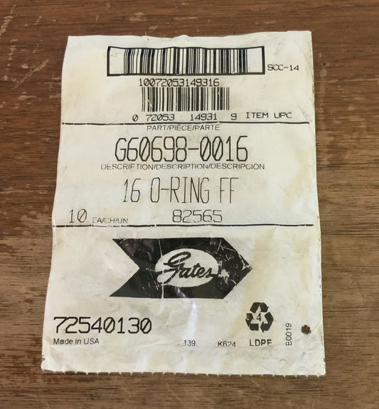 GATES O-Ring for Flat-Face Fittings (6Pc) image 0