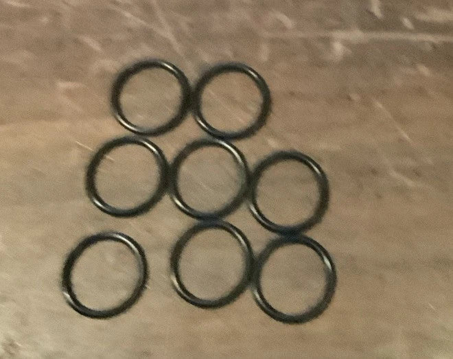 (8 Pc) Gates O-Ring for Flat-Face Fittings image 1