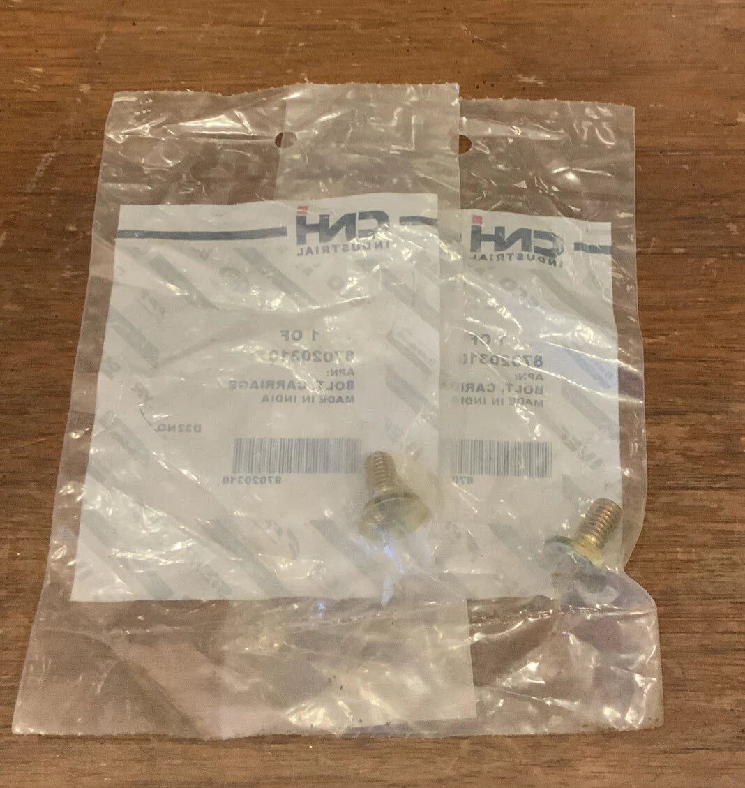 (Set Of 2) New Holland Carriage Bolt image 1
