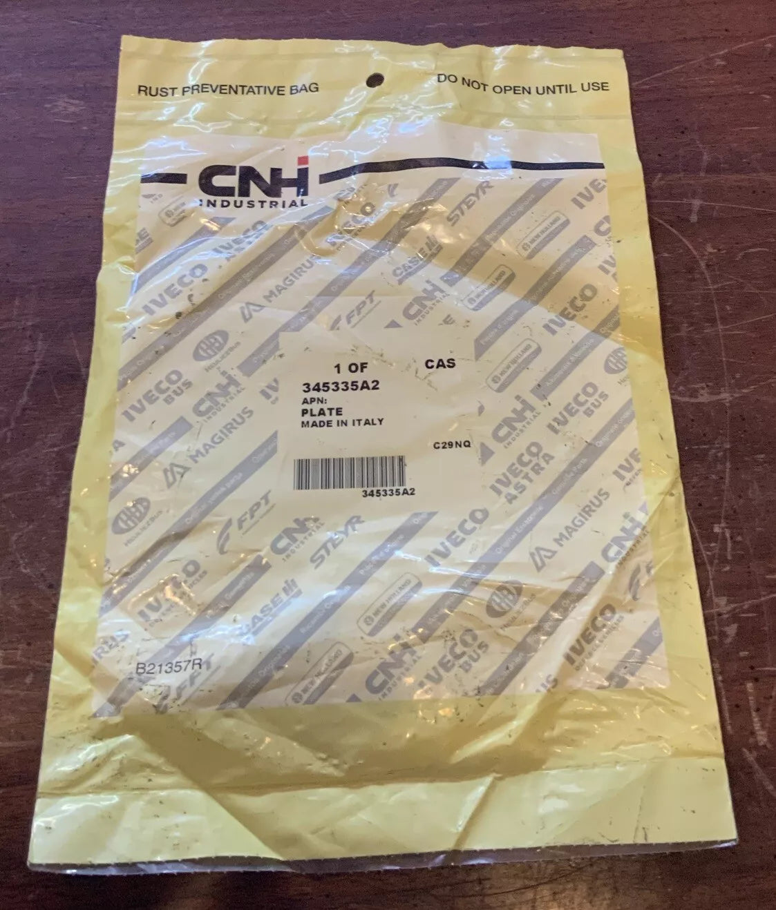 CNH Plate image 0