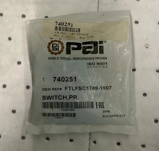 Pai Air Brake Low Air Pressure Switch image 0
