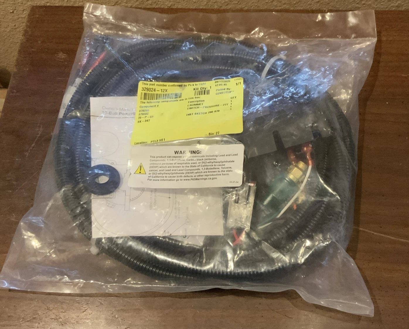 New Parker Chelsea 12 VOLT SHIFT INSTALLATION KIT image 0