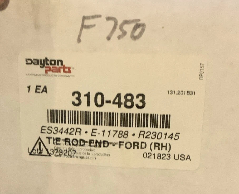Dayton Parts Steering Tie Rod End