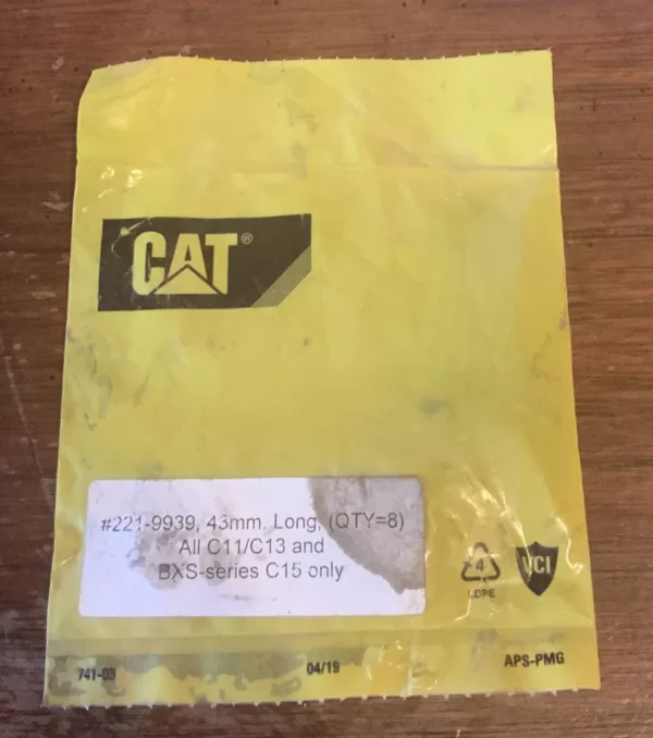 CAT Intake Actuator Bolts (8), C11, C13, C15,