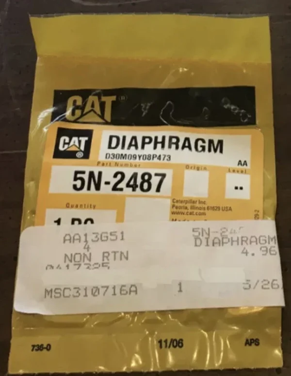 (2) CAT Diaphragm - Image 2