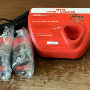 Milwaukee Batteries and Charger Kit