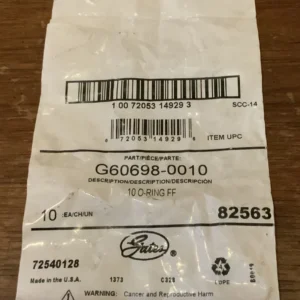 (8 Pc) Gates O-Ring for Flat-Face Fittings